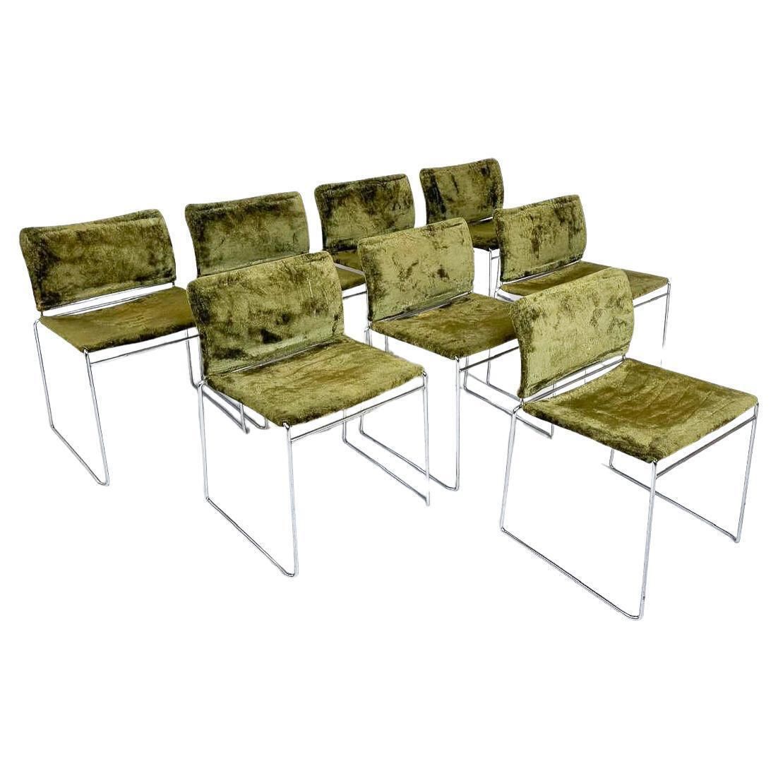 Set Of 8 Tulu Chairs By Kazuhide Takahama, 1969