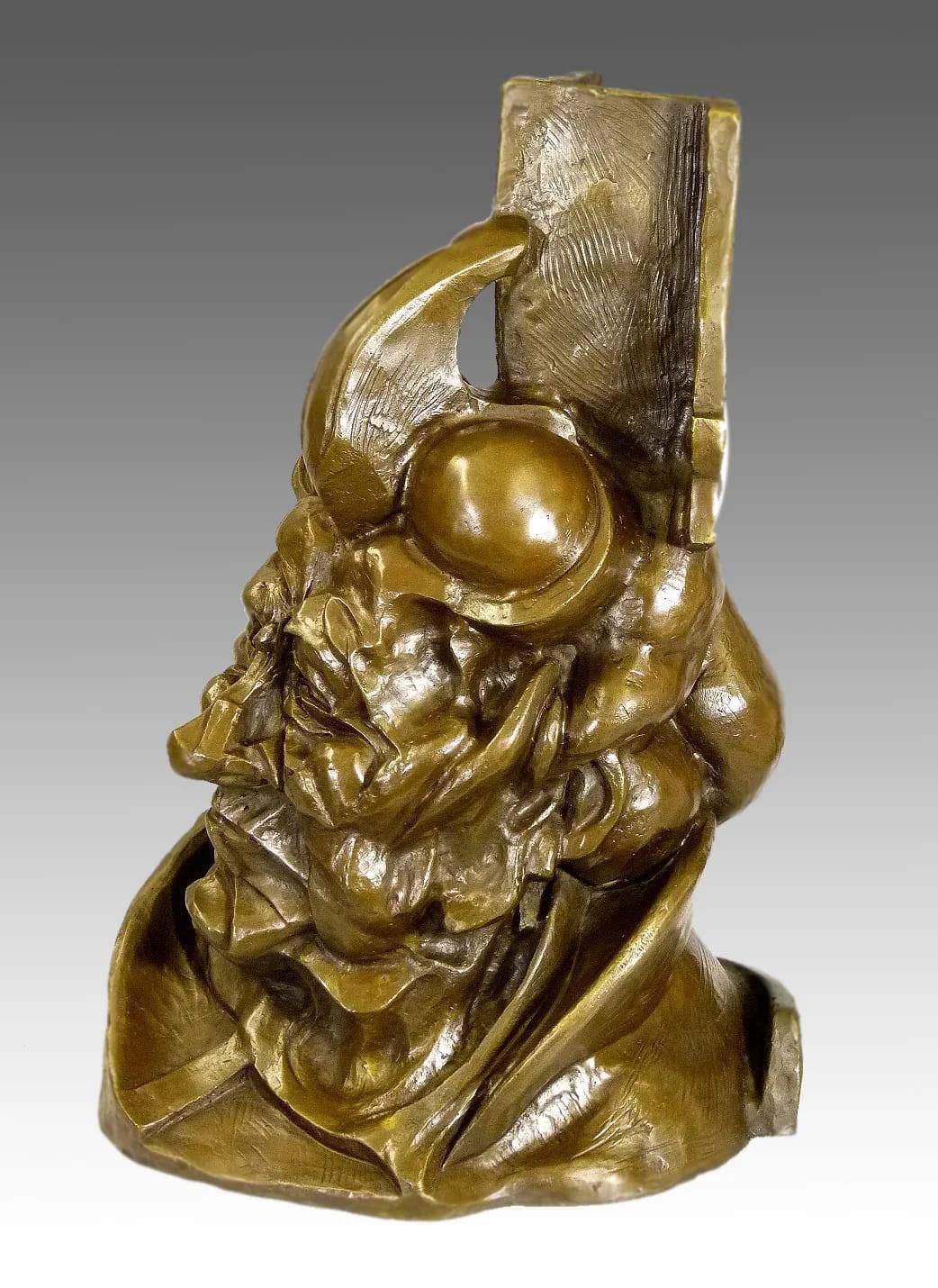 Bronze Sculpture In The Way Of Umberto Boccioni photo Art