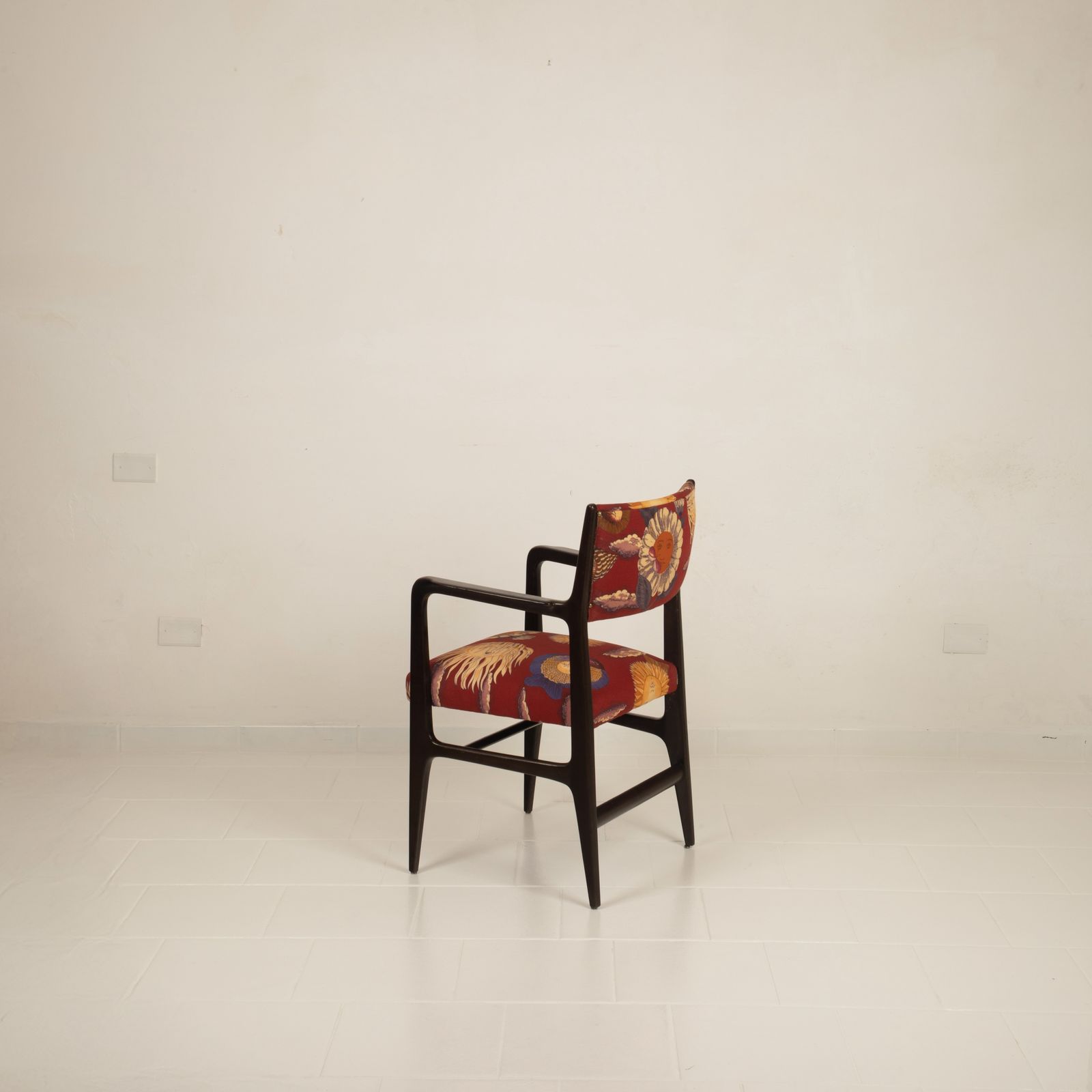 110 Chair By Gio Ponti And Fornasetti For Cassina, 1953