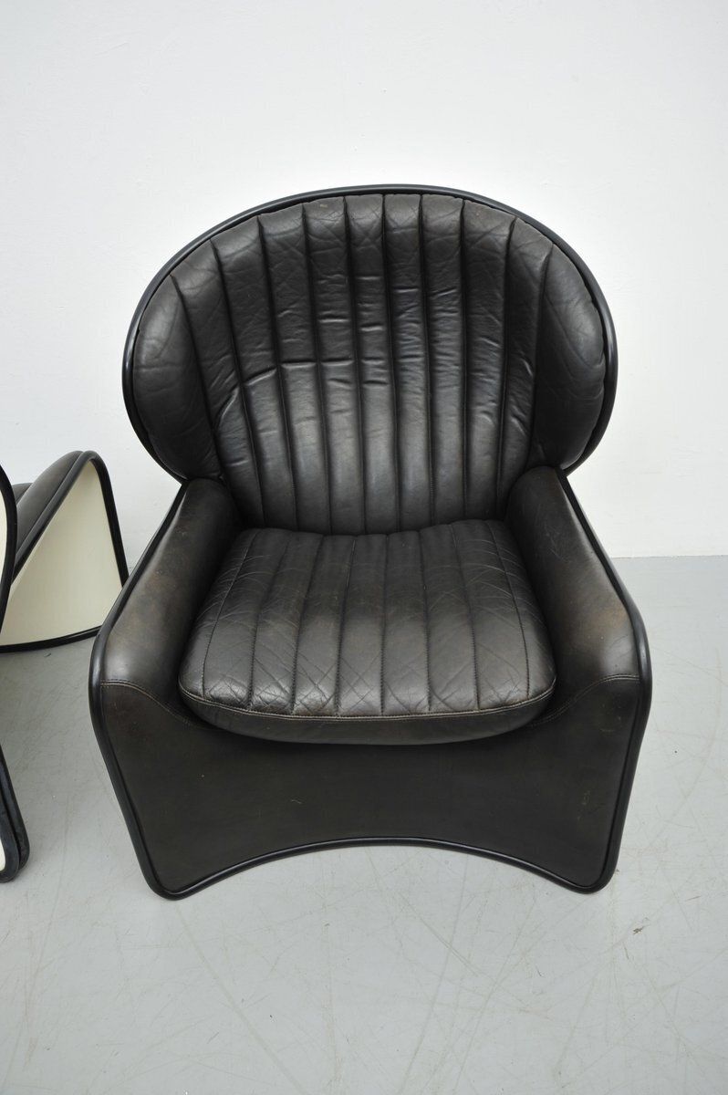Set Of Lotos Armchairs By Anderé Vandenbeuck For Strässle International, Switzerland photo 7373.0