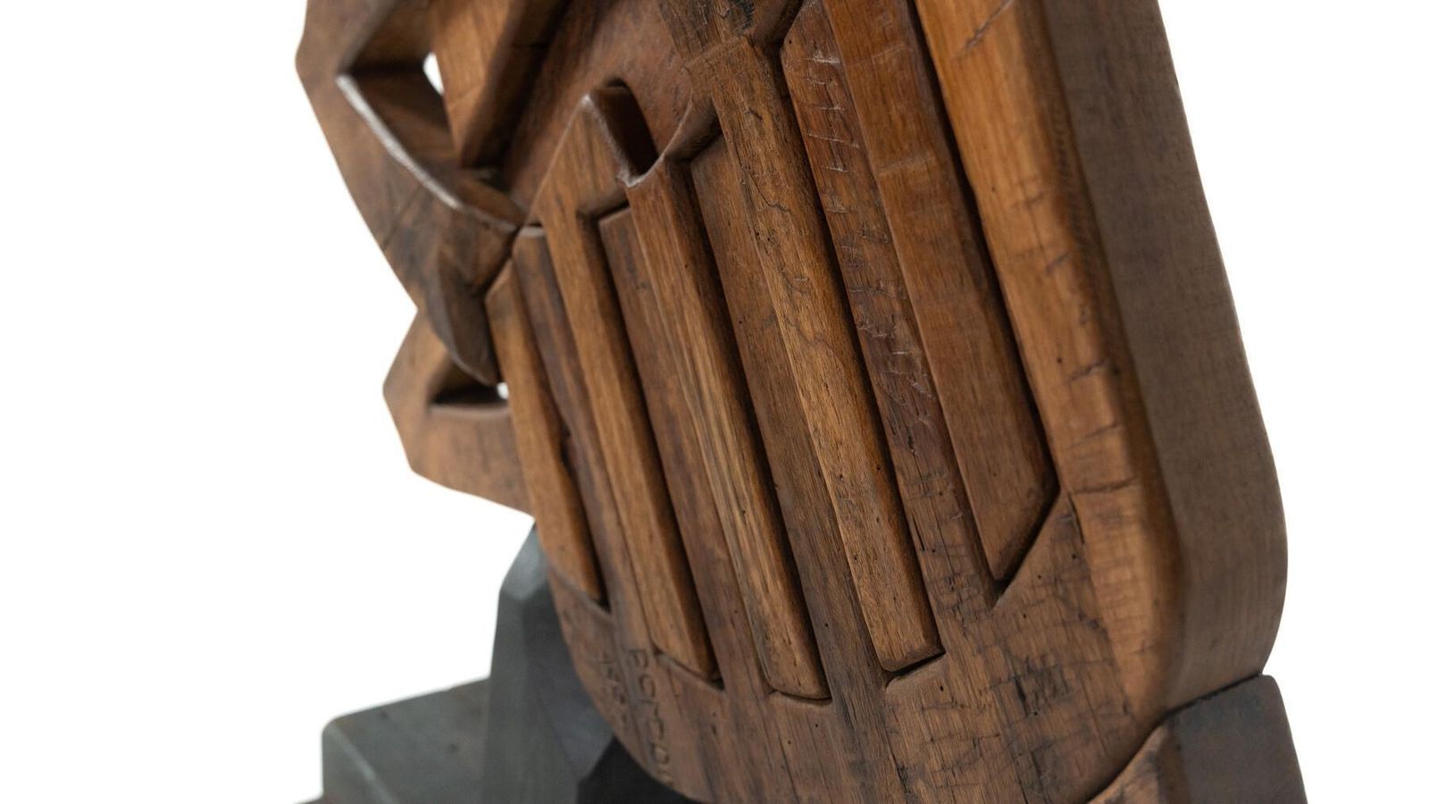photo vinterior Wooden Horse Sculpture By Luciano Bertolotto, Italy, 1990s