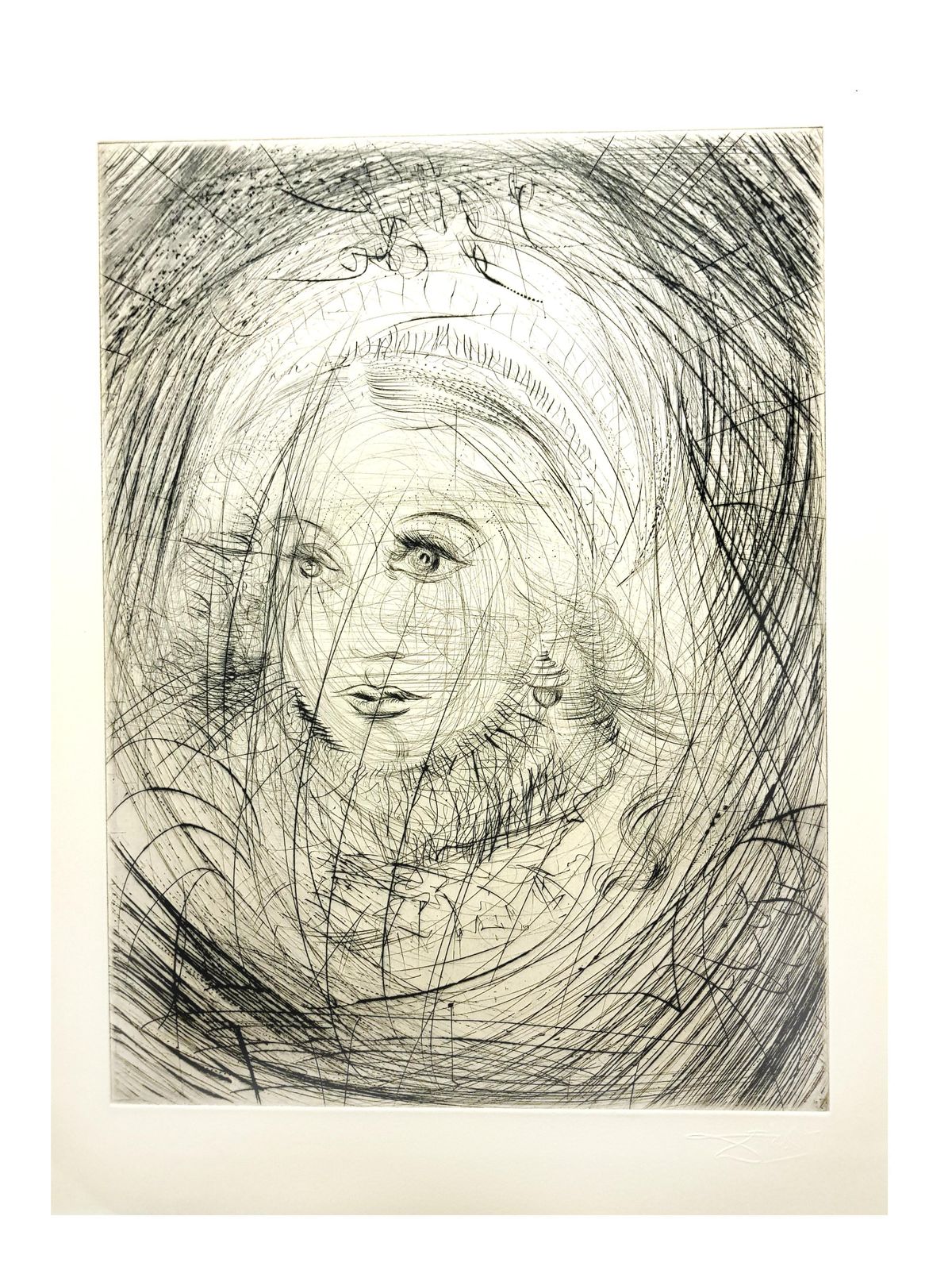 photo furniture Salvador Dalí­Salvador Dali   Marguerite   Original Etching1969