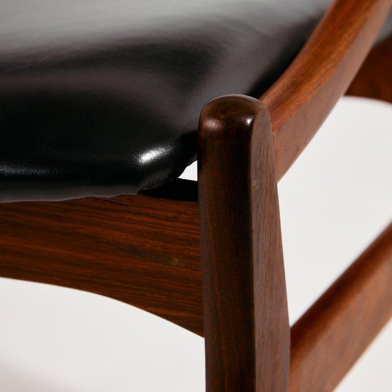 Rosewood Dining Chairs By Vestervig Eriksen For Brdr. Tromborg, Set Of 4 photo vinterior