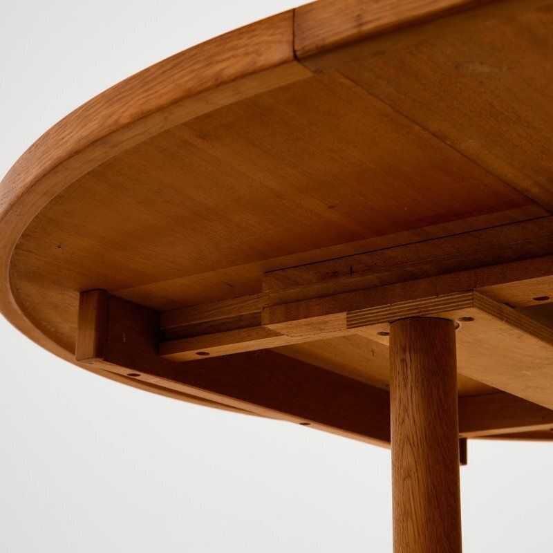 photo vinterior Oak Dining Table By Kurt østervig For Jason Møbler