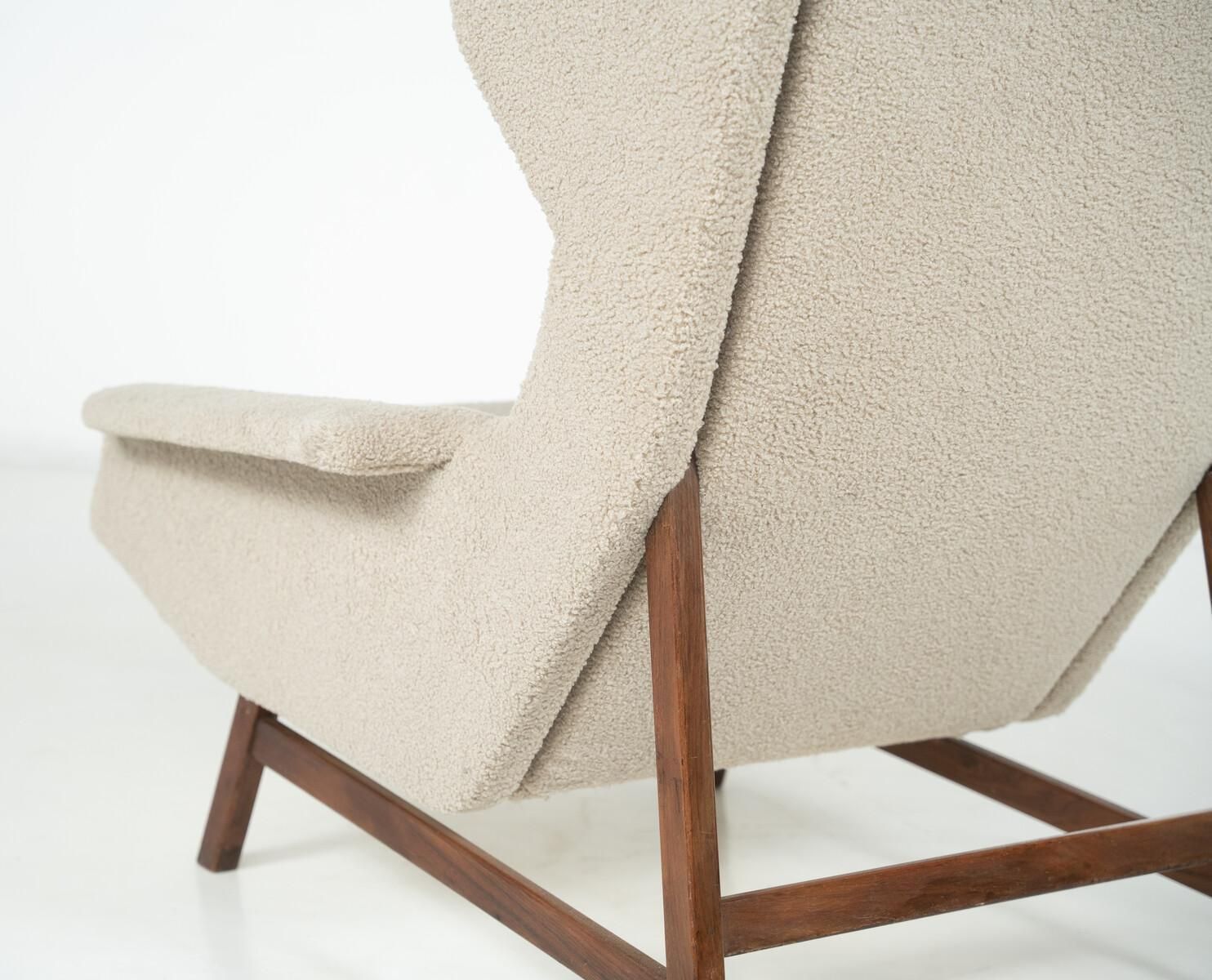 Mid Century Modern Armchair 877 By Gianfranco Frattini For Cassina photo vintage