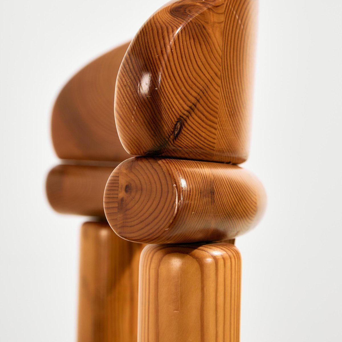 Furniture Pine Dining Chairs By Rainer Daumiller, Set Of 6 photo