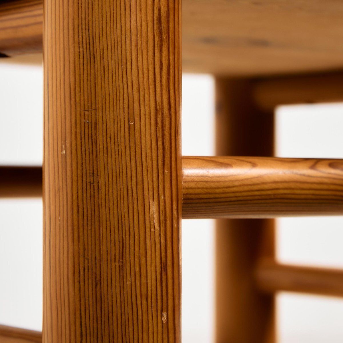 photo vintage Pine Dining Chairs By Rainer Daumiller, Set Of 6