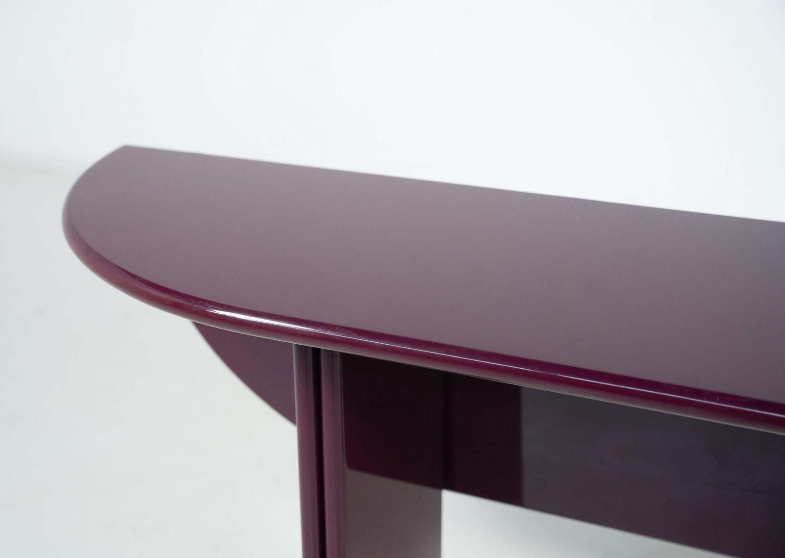 Purple Lacquered Wood  "Antella" Console By Kazuhide Takahama For Gavina, 1980s photo 4455.0