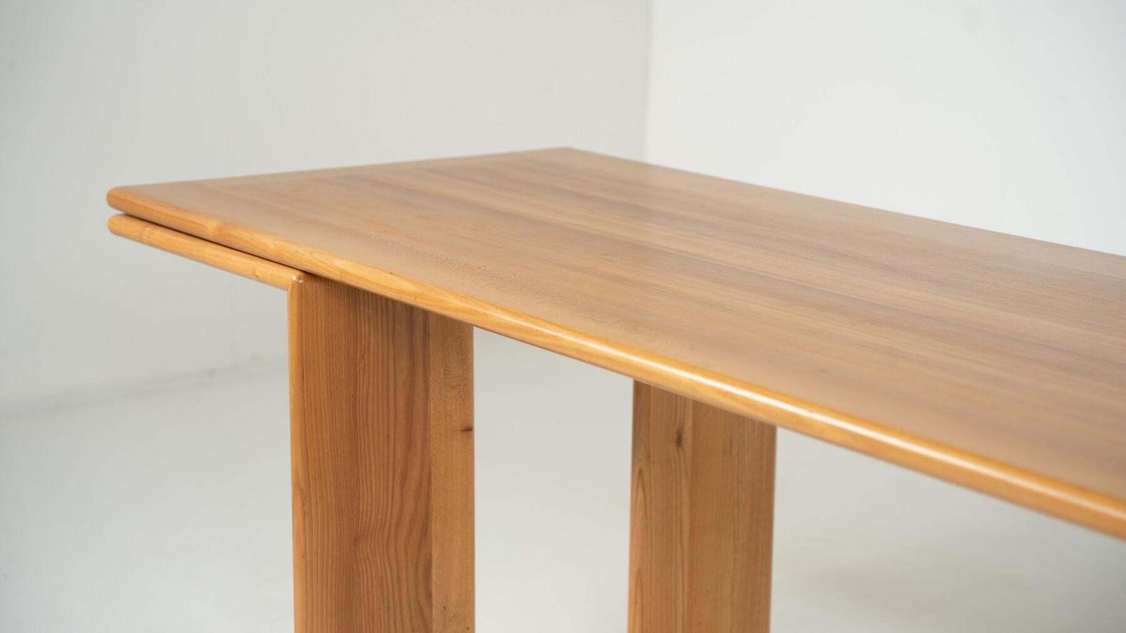 Mid Century Modern Wooden Dining Table, In The Style Of Mario Marenco, 1980s photo Furniture