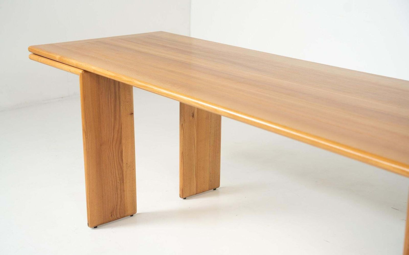 photo for sale Mid Century Modern Wooden Dining Table, In The Style Of Mario Marenco, 1980s