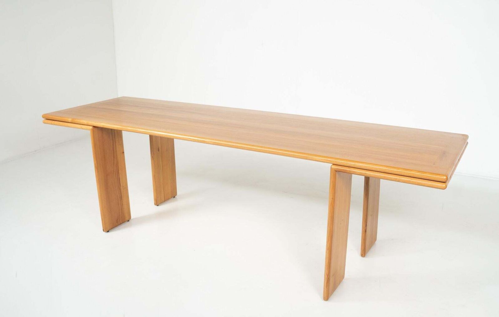 5804.0 Mid Century Modern Wooden Dining Table, In The Style Of Mario Marenco, 1980s photo
