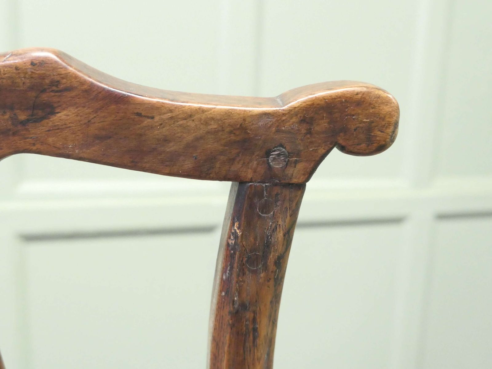A Farmhouse Spindle Back Occasional Chair photo vinterior