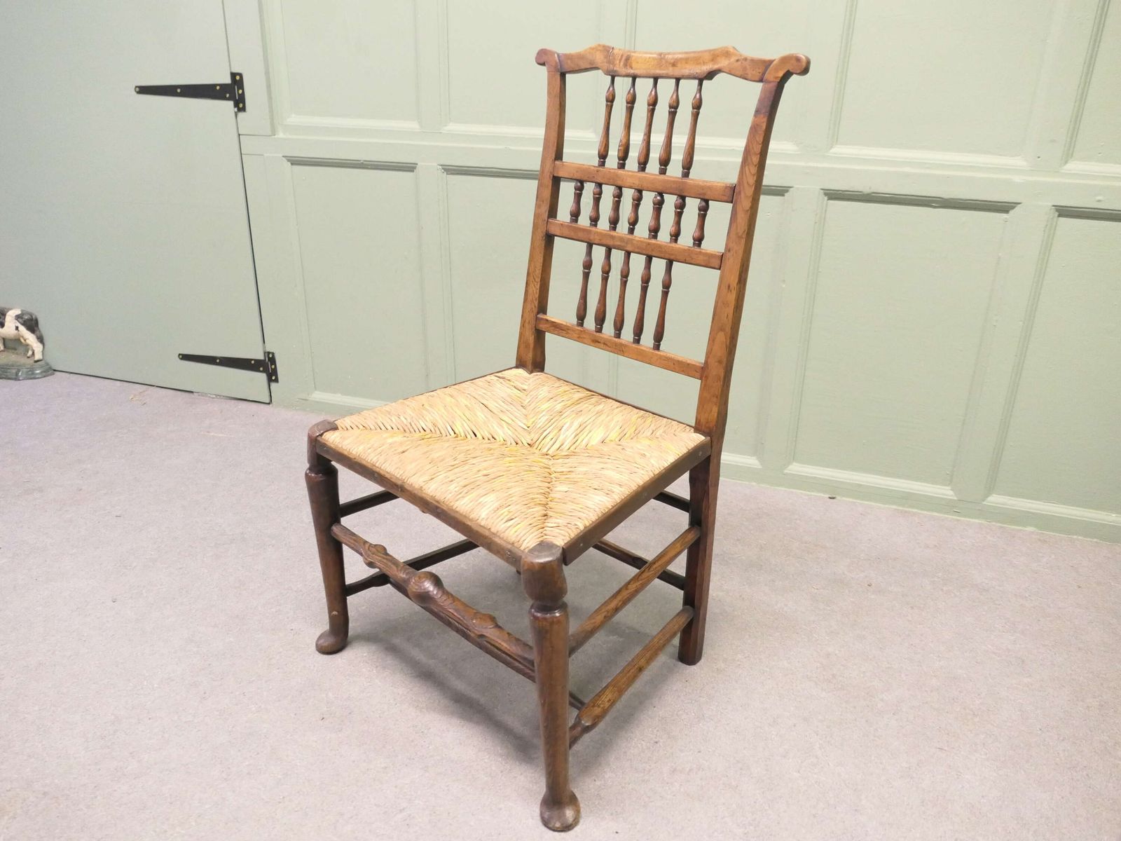 A Farmhouse Spindle Back Occasional Chair photo buy