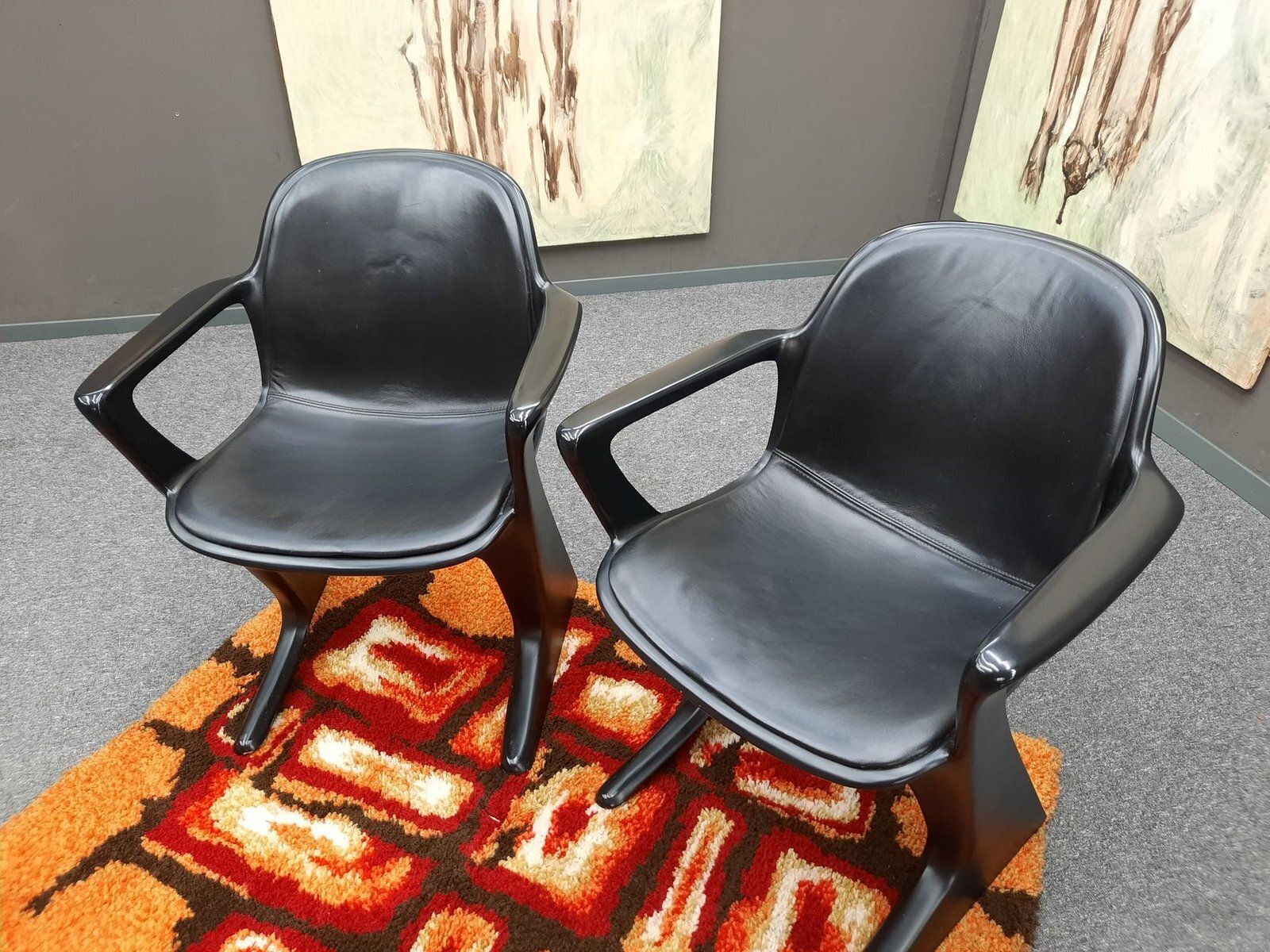 photo furniture Z Chairs By Ernst Moeckl & Siegfried Mehl For Horn Collection, 1960s, Set Of 2