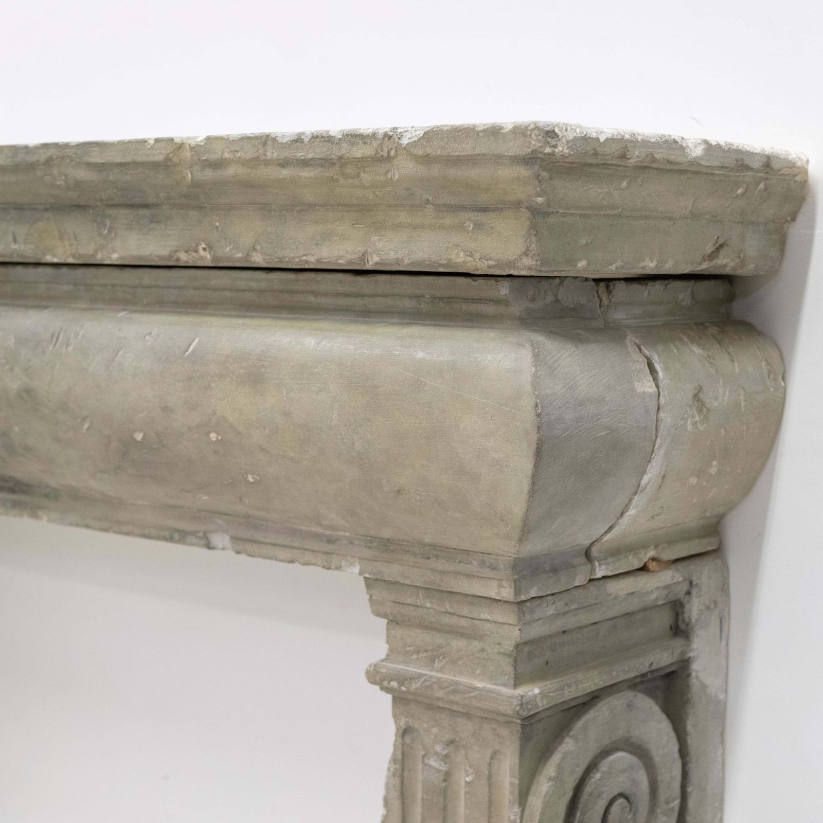 Ornate Carved Antique Stone Fireplace Surroud photo 7500.0