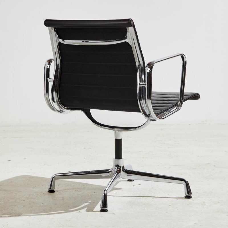 Ea108 Office Swivel Chair By Charles & Ray Eames For Vitra, 2000s photo for sale