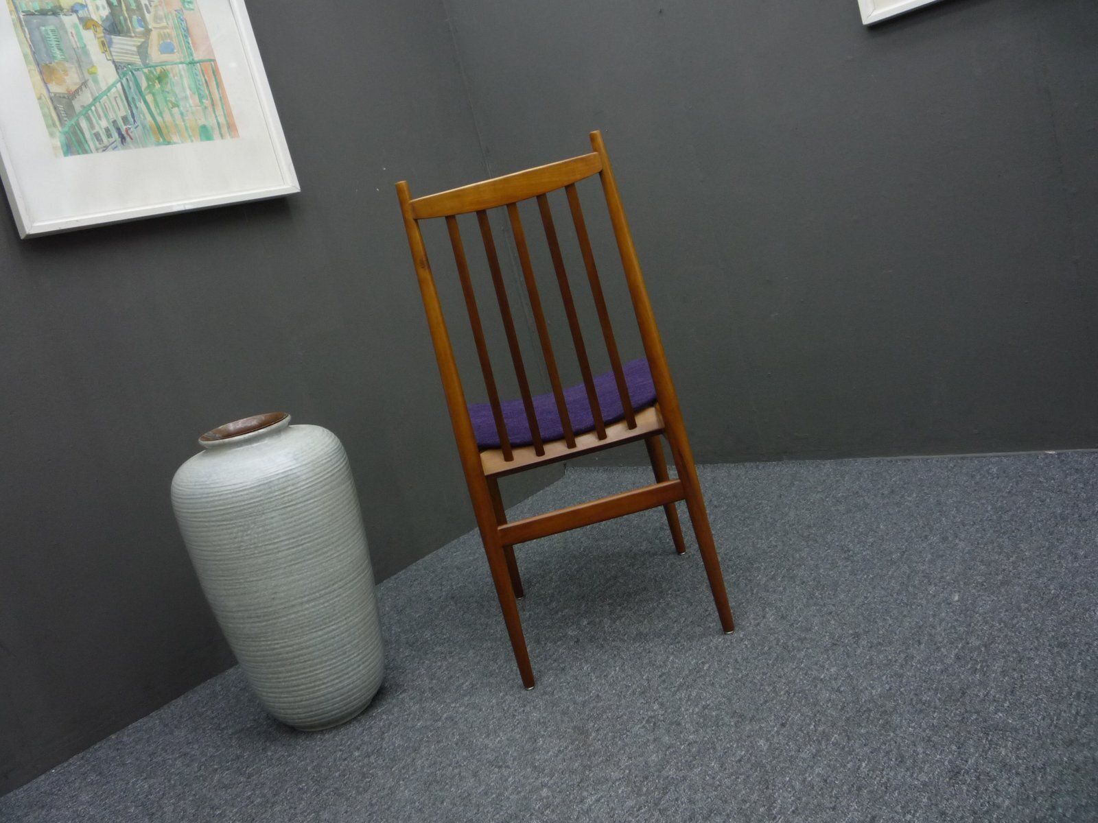 Dining Room Chairs In Cherry Wood From Casala, 1960s, Set Of 4 photo furniture