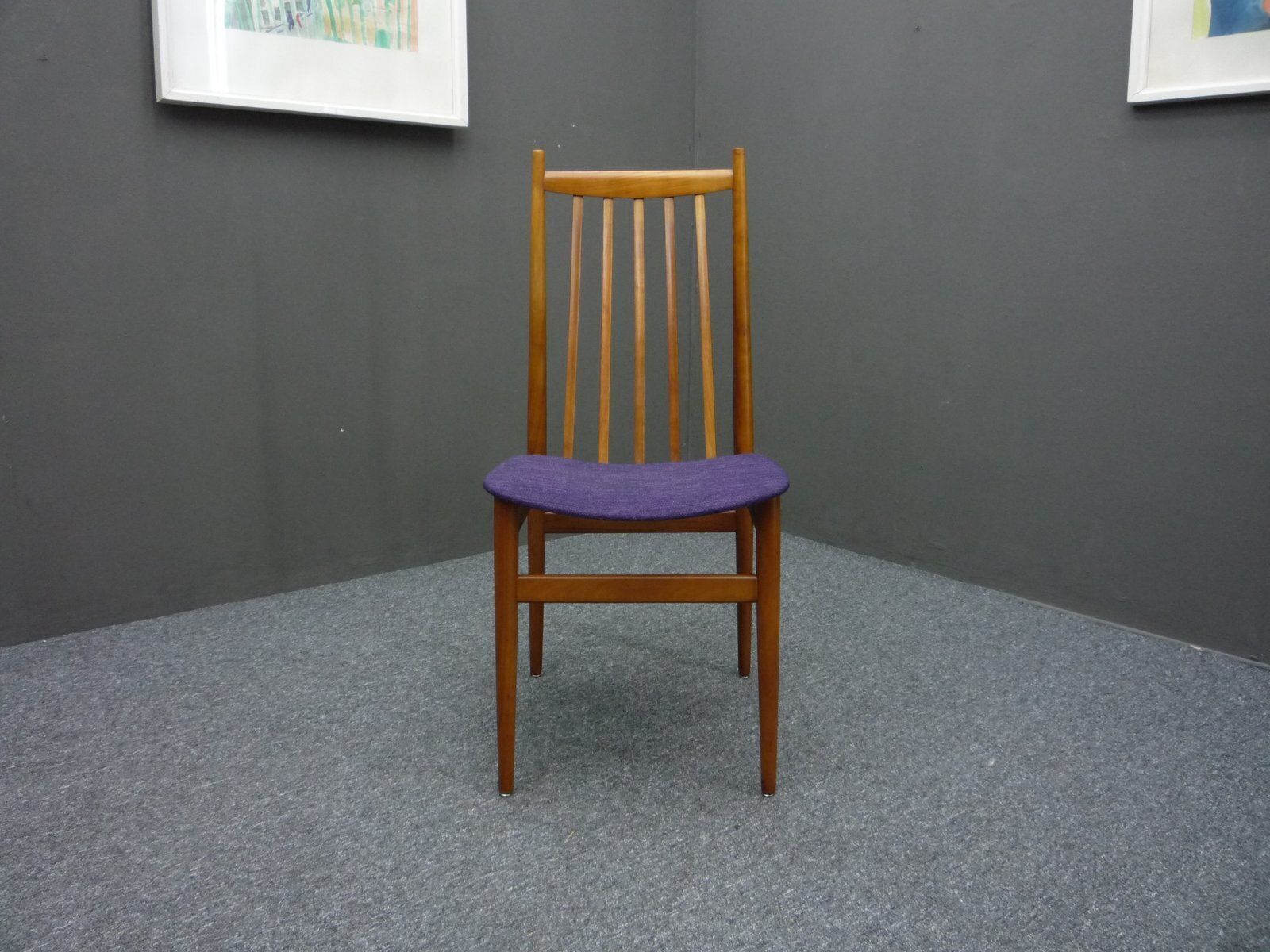 Dining Room Chairs In Cherry Wood From Casala, 1960s, Set Of 4 photo 1063.0