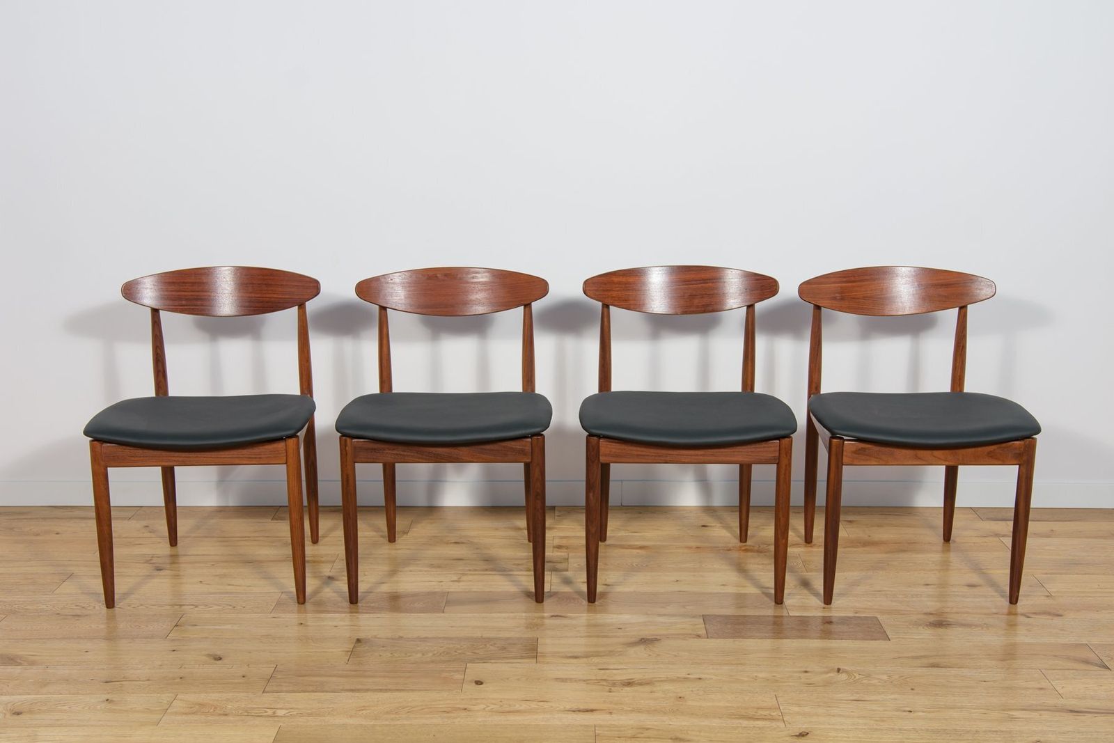 Mid Century Modern Teak Dining Chairs By Ib Kofod Larsen For G Plan, 1960s, Set Of 4 photo for sale