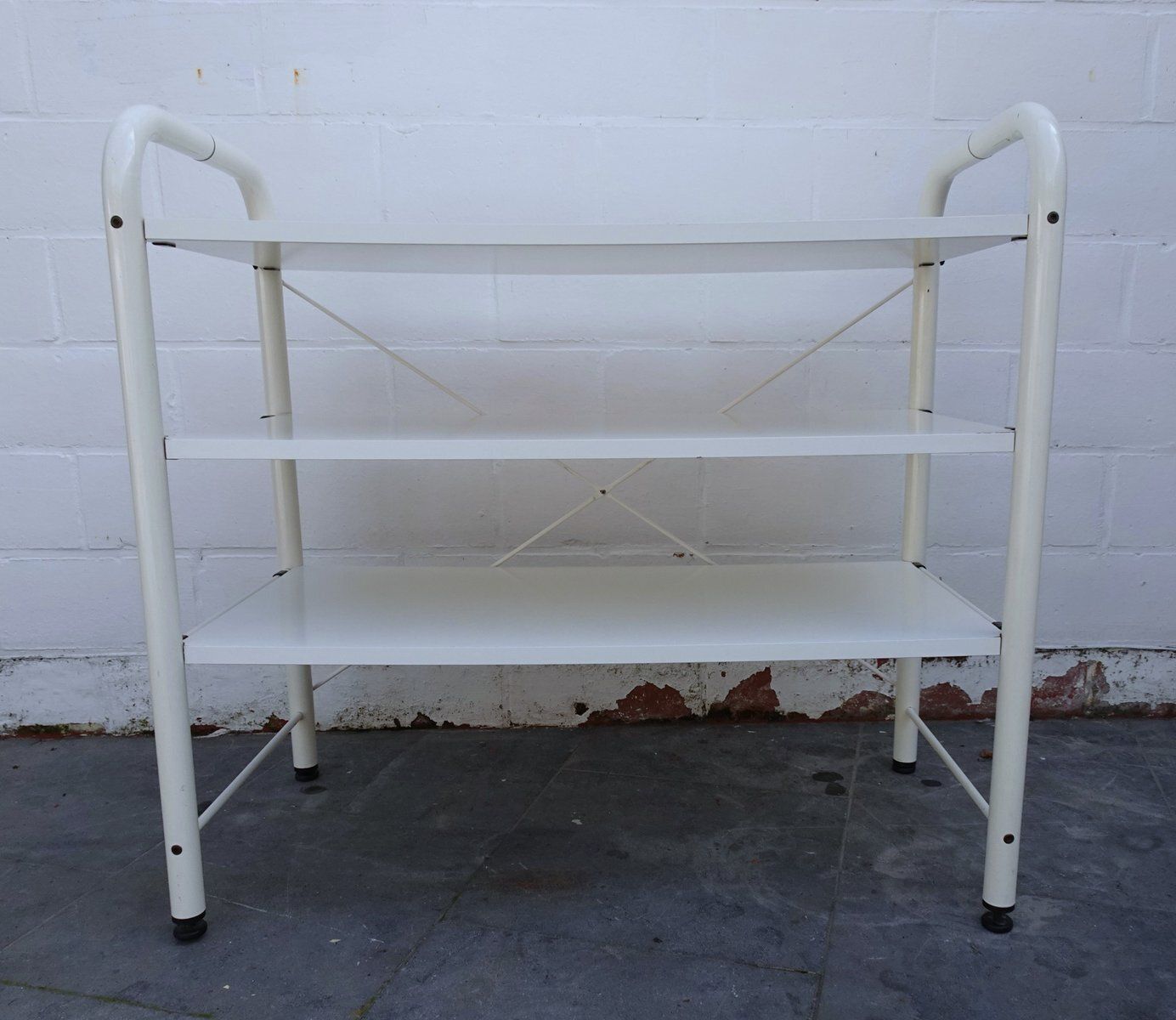 Vintage Swedish Niklas Shelving Unit From Ikea, 1980s