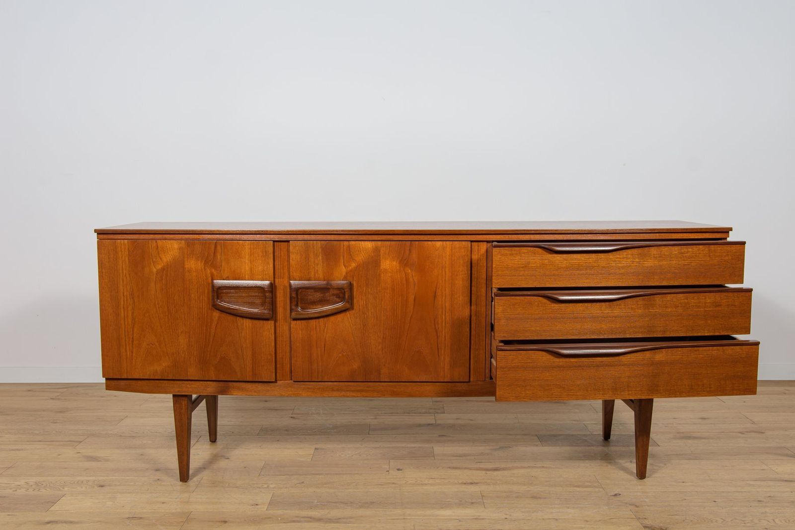 Mid Century Modern Teak Sideboard From Beautility, United Knigdom, 1960s photo vinterior