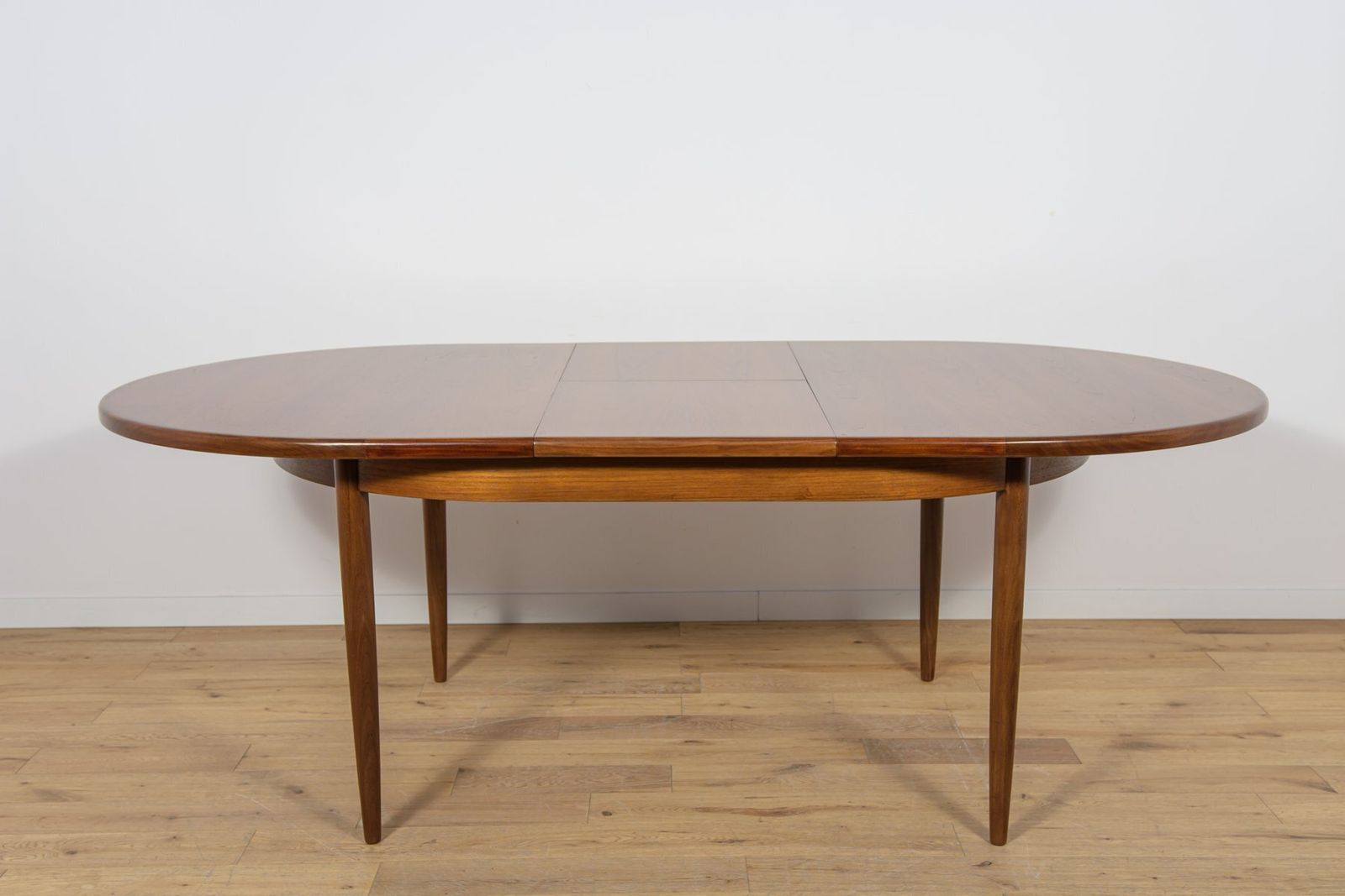Furniture Mid Century Modern Oval Dining Table In Teak From G Plan, United Kngdom, 1960s photo