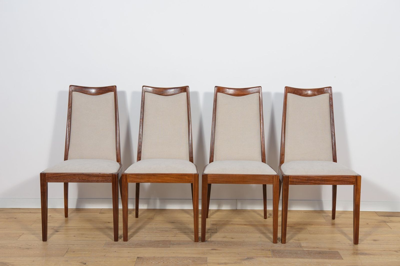 Mid Century Teak Dining Chairs By Leslie Dandy For G Plan, United Kingdom, 1960s, Set Of 4 photo Furniture