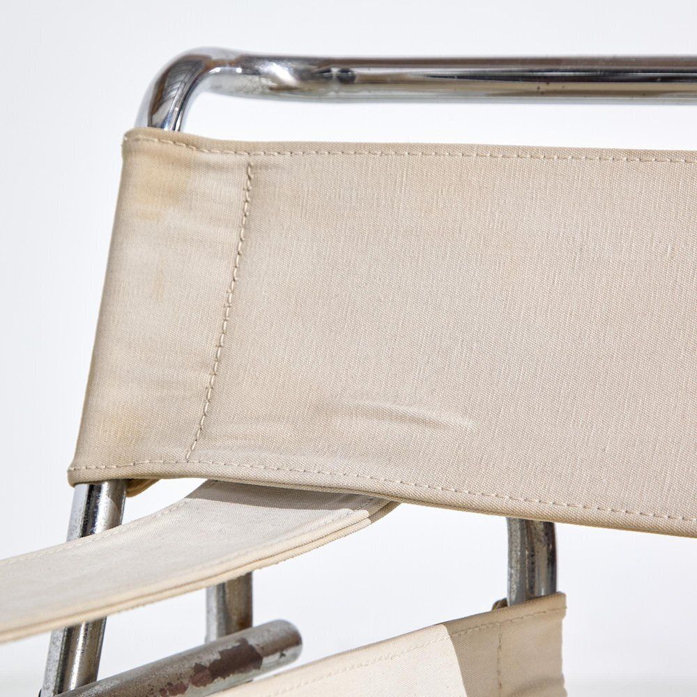 Set Of Model B3 Wassily Chairs Attributed To Marcel Breuer For Gavina, 1960s photo buy