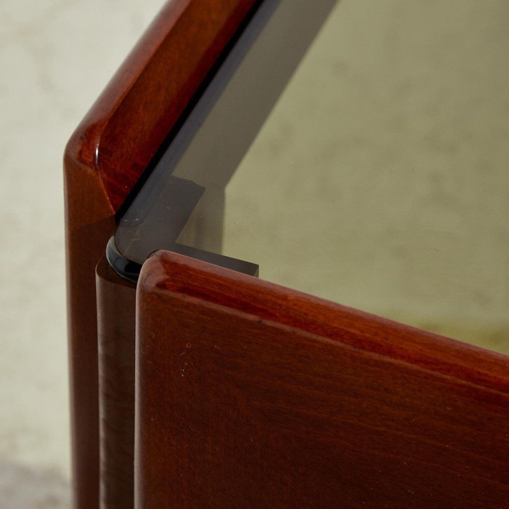 Walnut Coffee Table By Afra & Tobia Scarpa For Cassina, 1960s photo buy