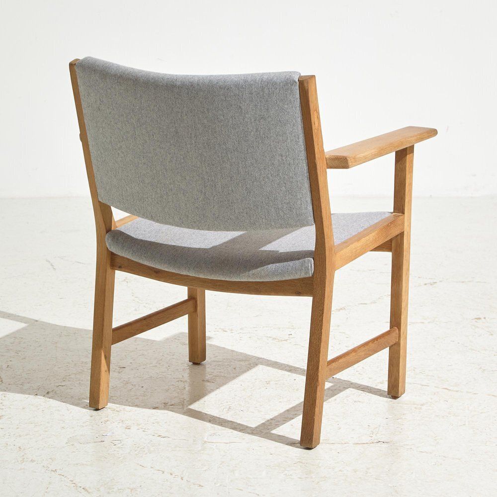 Oak Armchair By Hans J. Wegner For Getama, 1960s photo for sale