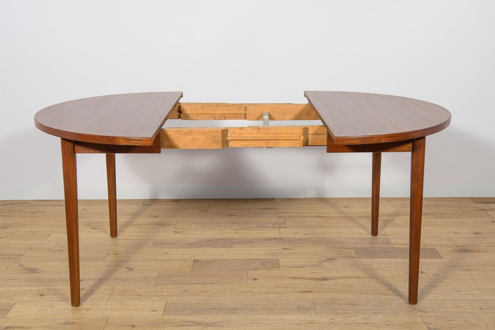 Mid Century Round Teak Dining Table By Nils Jonsson For Hugo Troeds, Sweden, 1960s photo buy