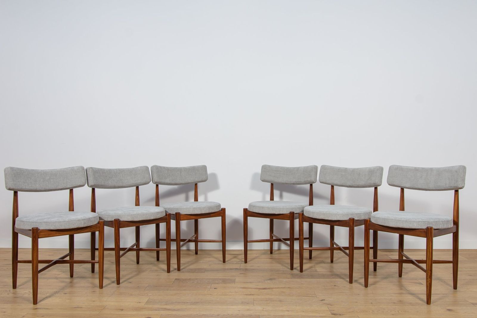 Mid Century Teak Dining Chairs By Ib Kofod Larsen For G Plan, 1960s, Set Of 6 photo furniture
