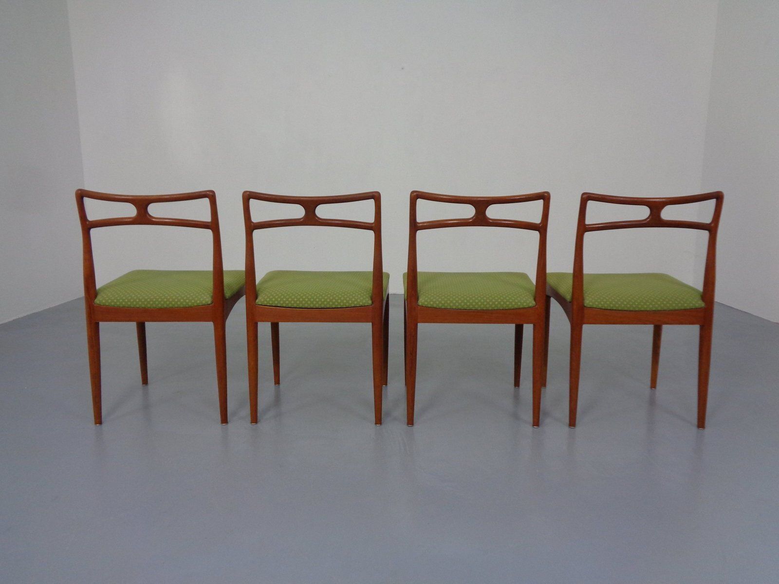 Model 94 Teak Dining Chairs By Johannes Andersen For Christian Linneberg, 1960s, Set Of 4 photo 1605.0