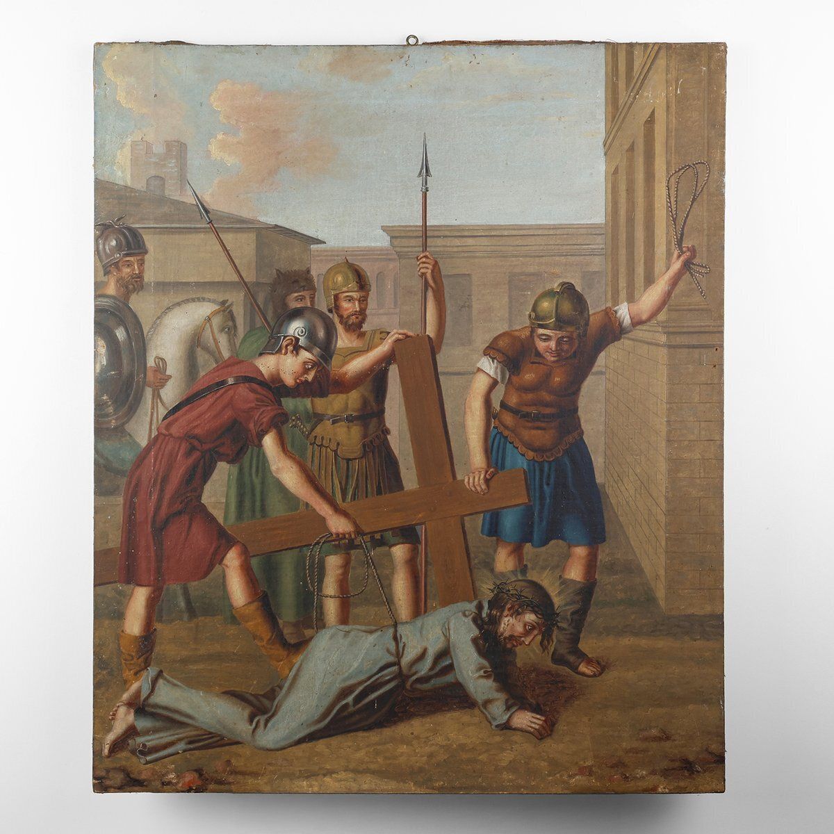 Flemish Artist, Passion Of Christ, 1900, Oil On Canvas