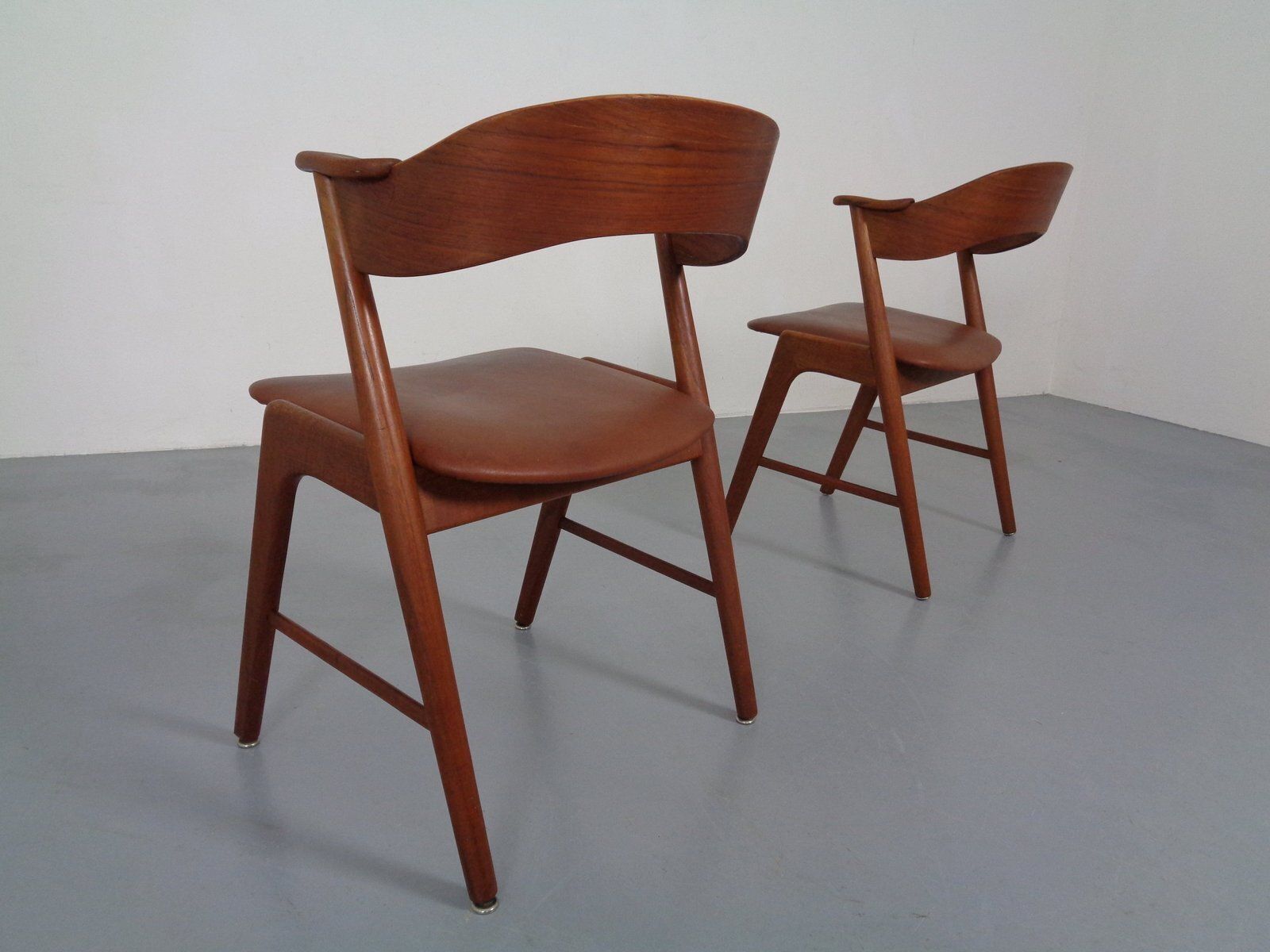 Teak Dining Chairs In Teak By Korup Stolefabrik, Denmark, 1960s, Set Of 2 photo buy