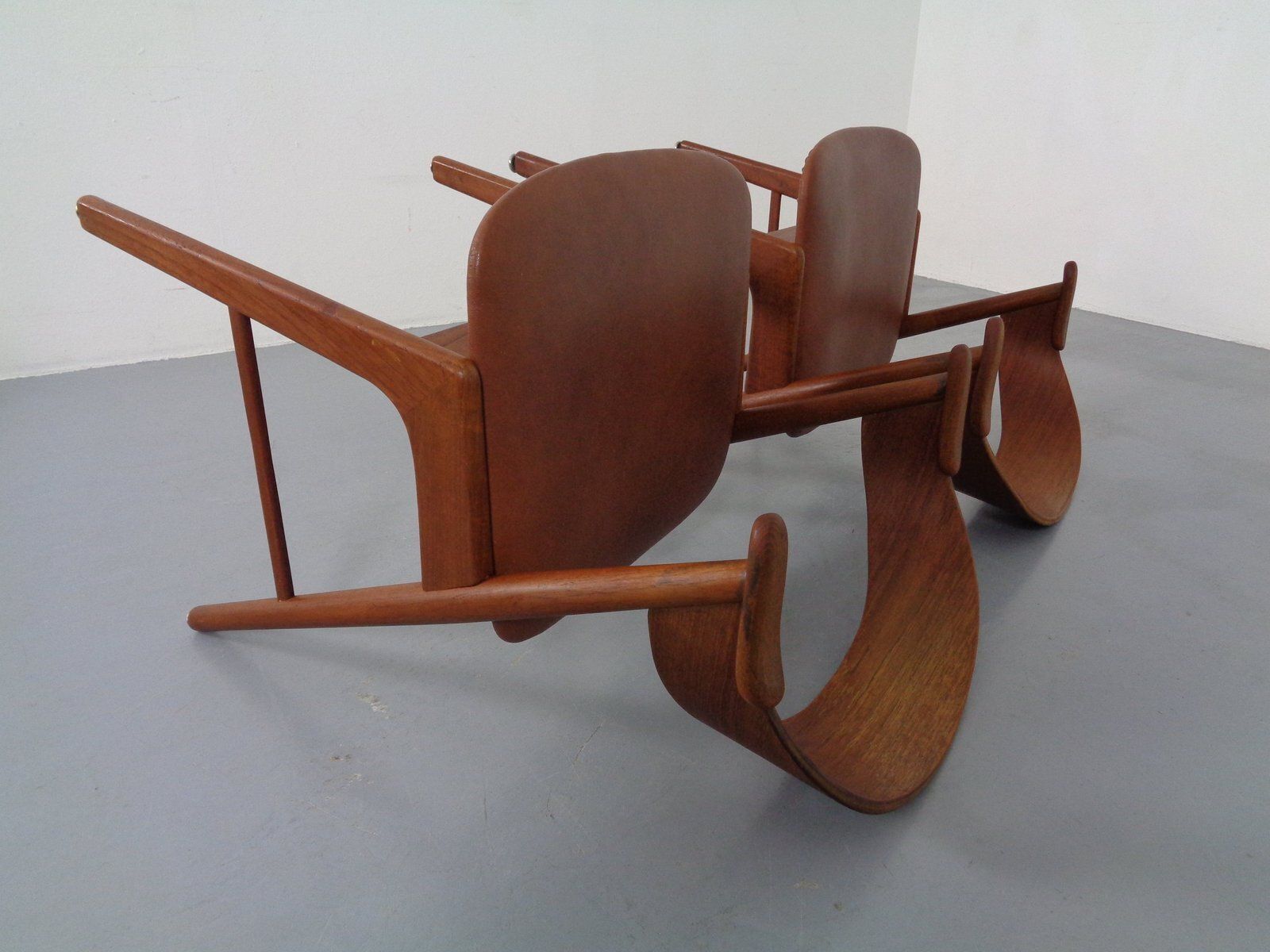 Furniture Teak Dining Chairs In Teak By Korup Stolefabrik, Denmark, 1960s, Set Of 2 photo