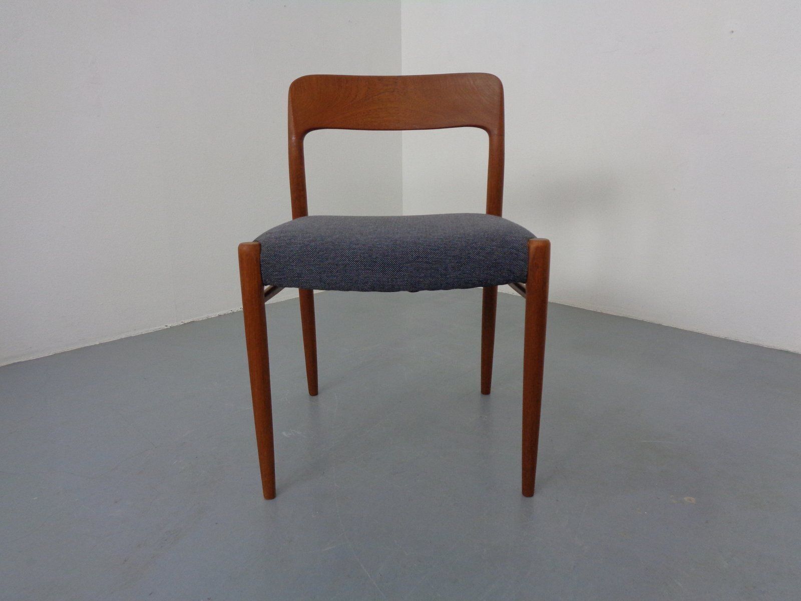 Danish Model 75 Chair In Oak By Niels Otto Møller For J.L. Møllers, 1960s photo for sale