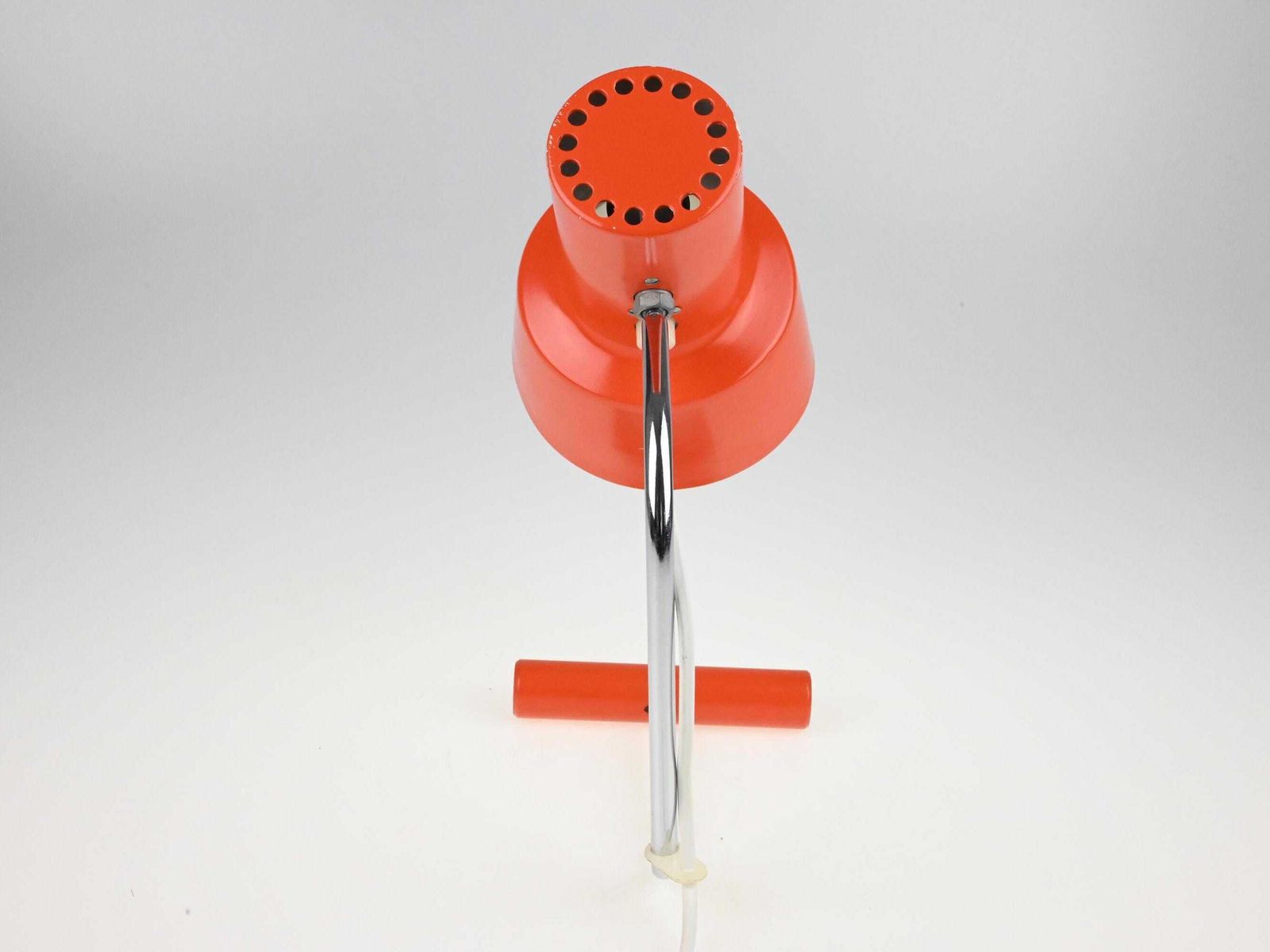 Mid Century Lamp, Table Lamp, Orange Lamp, Mid Century Lighting, Desk Lamp, Josef Hurka Lamp, Vintage Lamp, Table Light, Lighting photo buy