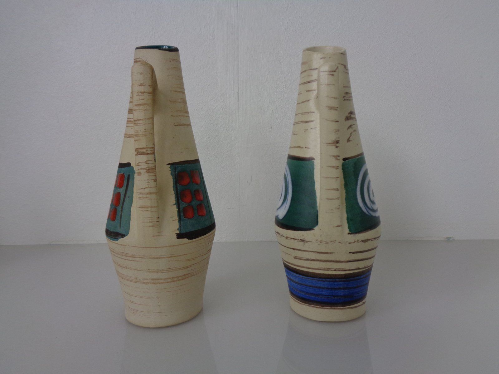photo furniture Ceramic Vases By Heinz Siery For Scheurich, 1958, Set Of 2