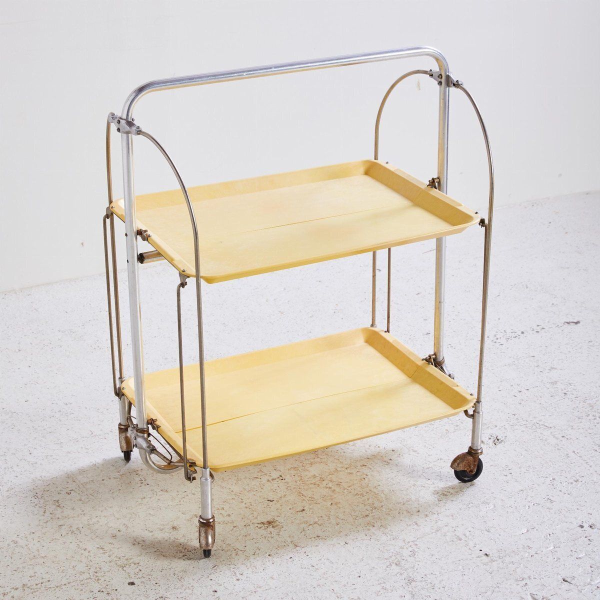 Yellow Tea Trolley