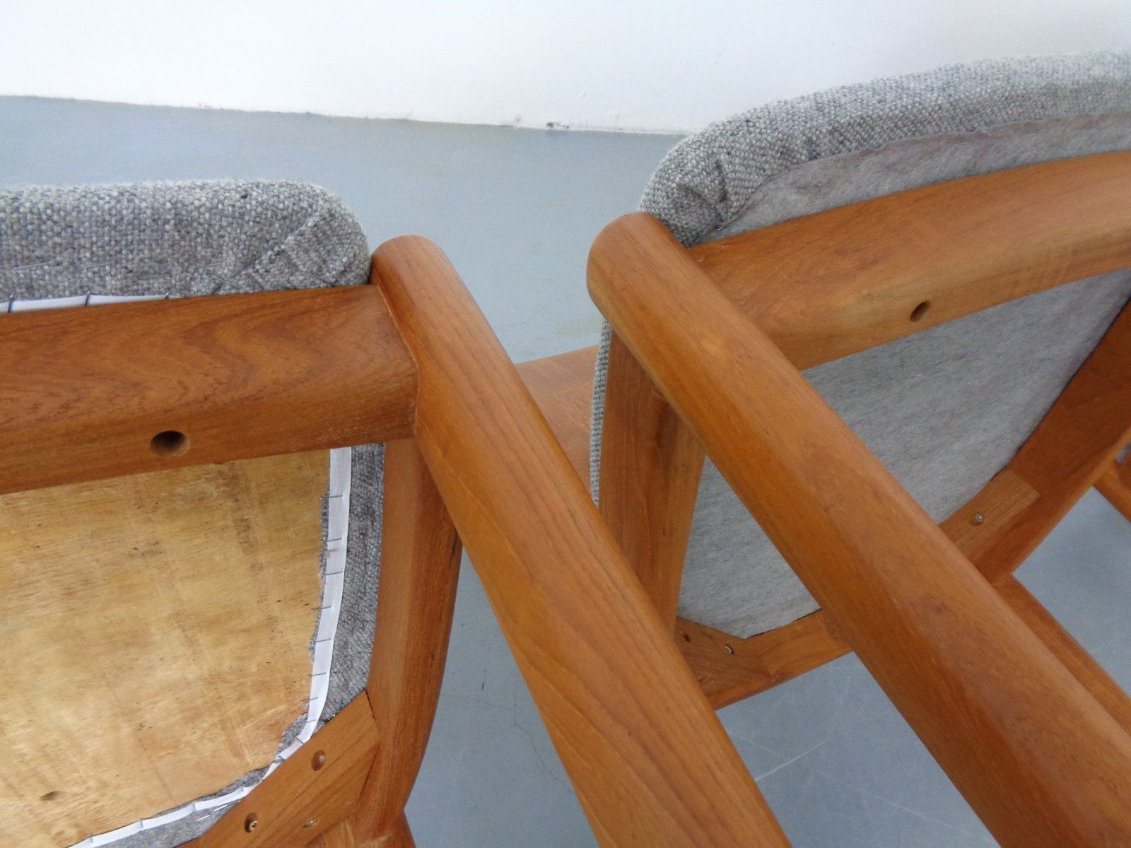 photo vinterior Vintage Morten Dining Chairs In Teak By Niels Koefoed For Hornslet Møbelfabrik, 1970s, Set Of 4