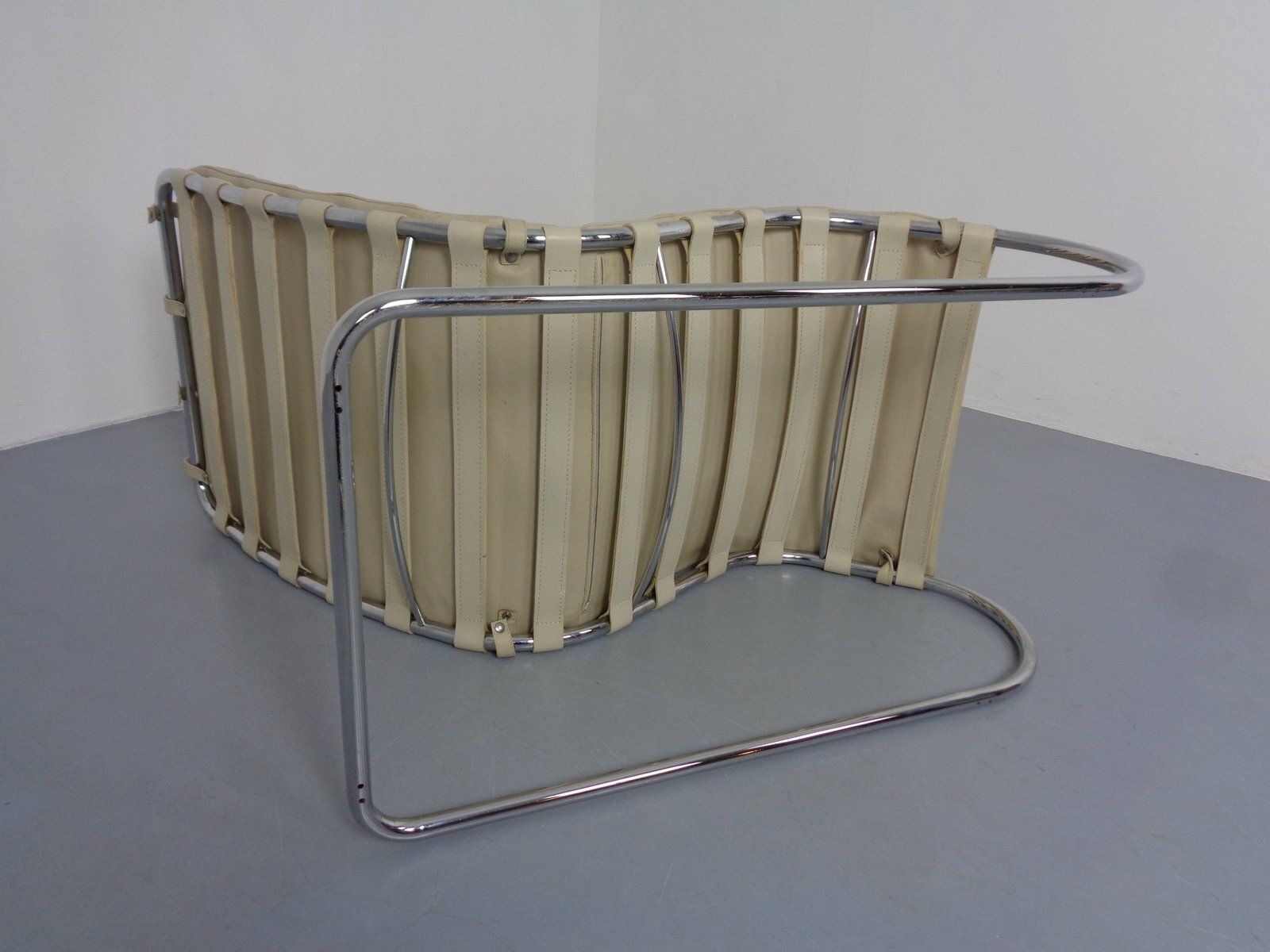 photo furniture Model 241 Lounge Chair By Mies Van Der Rohe For Knoll International, 1970s
