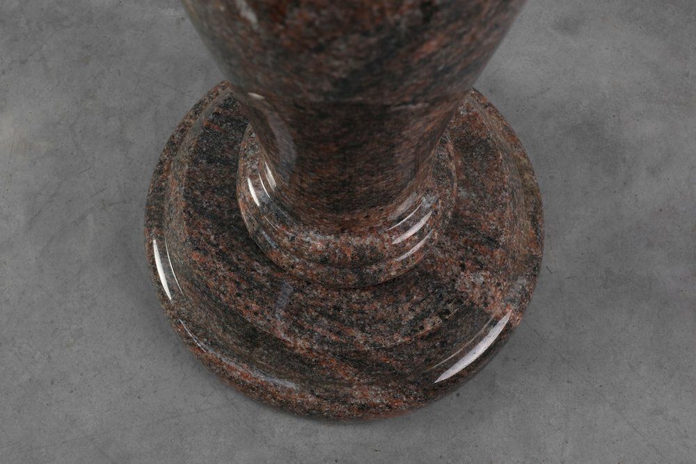 photo for sale Large Mid Century Modern Italian Granite Pedestal, 1960s