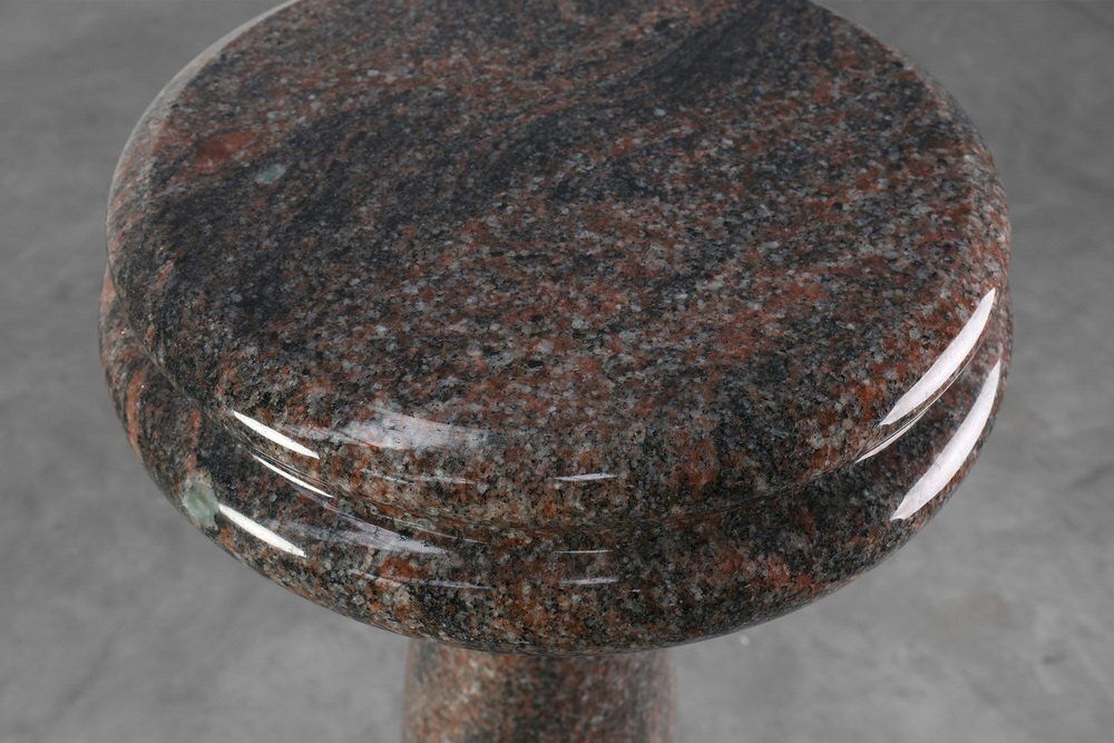Home Decor Large Mid Century Modern Italian Granite Pedestal, 1960s photo
