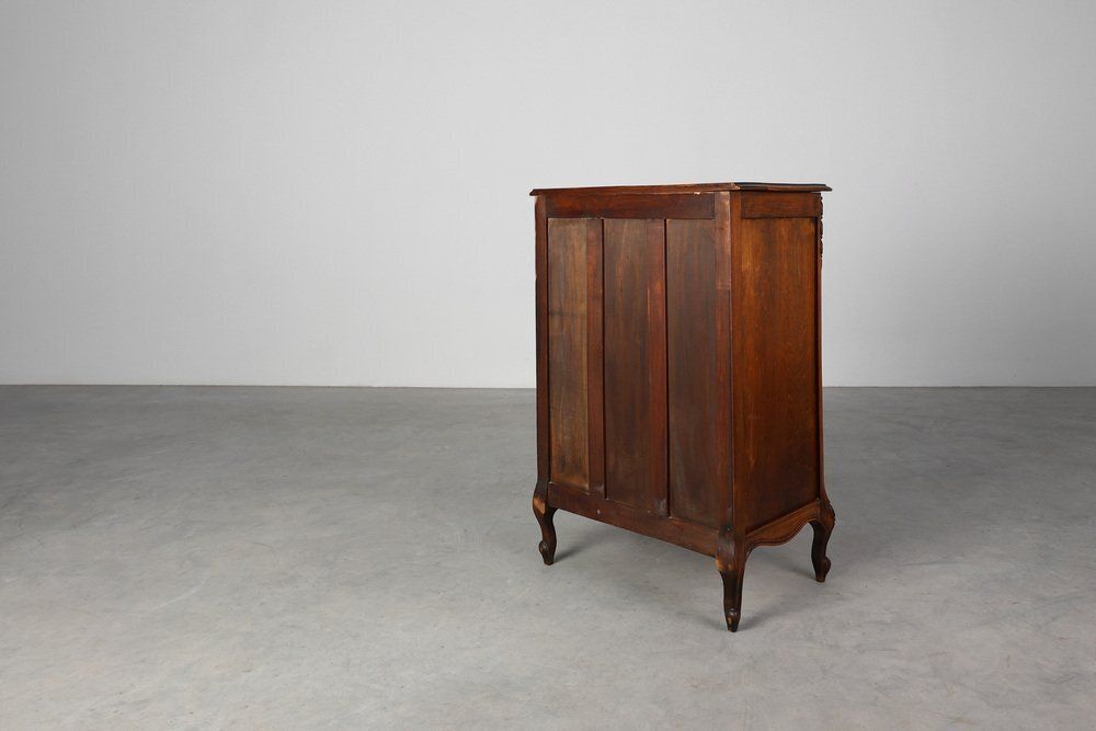 Louis XV Style Oak Chest Of Drawers, France, 1950s photo 1041.0