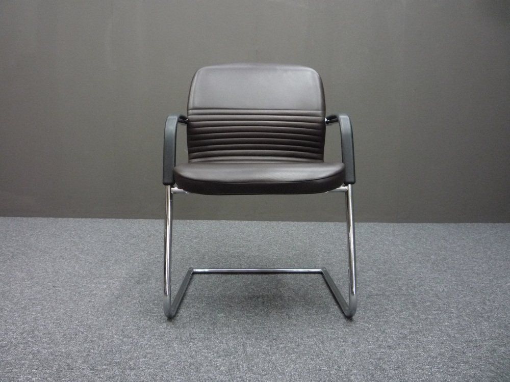 Set Of Leather Conference Chairs By Wilkhahn, 1980s photo buy