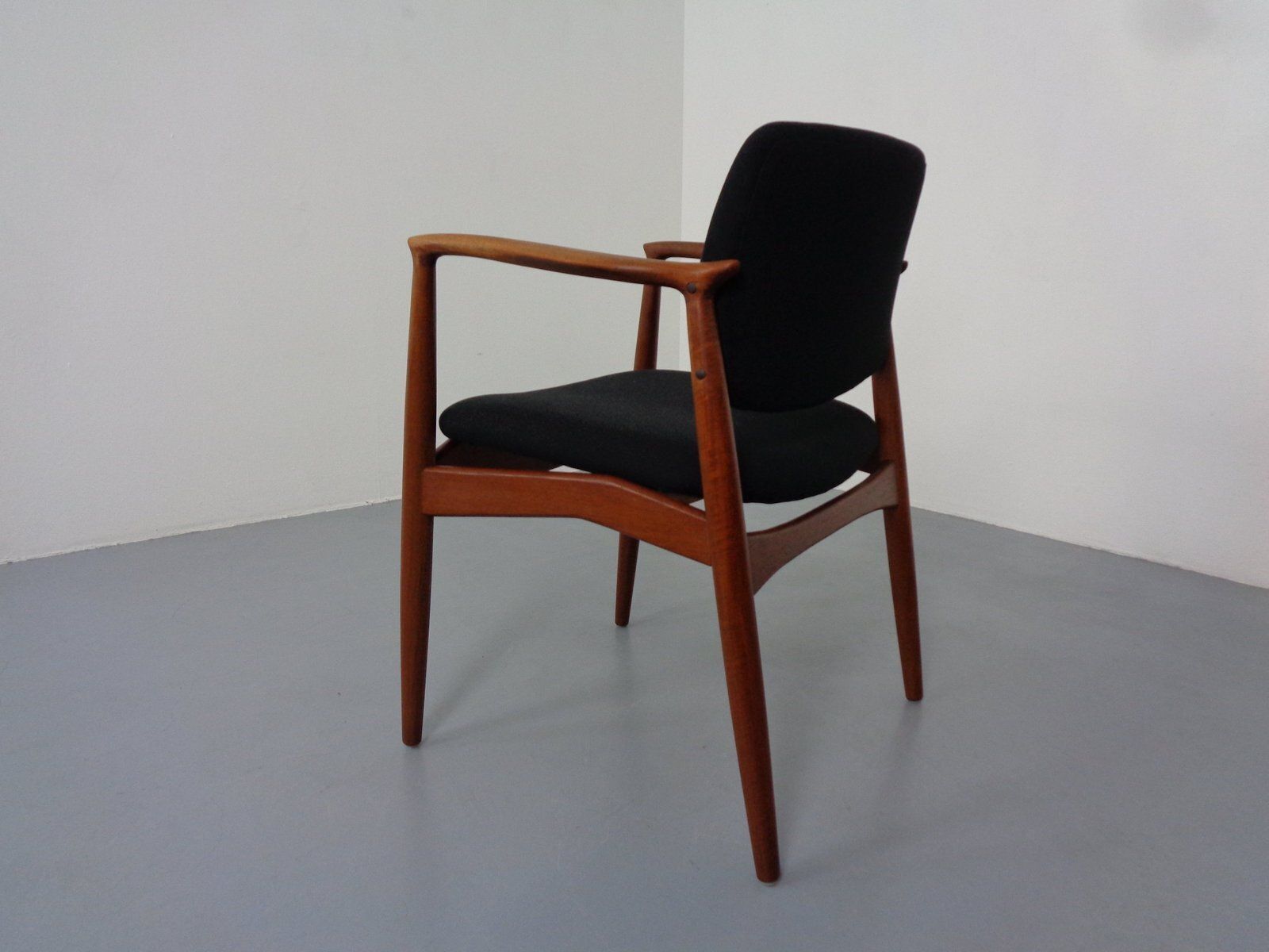 Captains Armchair By Erik Buch For ørum Furniture Factory, Denmark, 1960s photo Furniture
