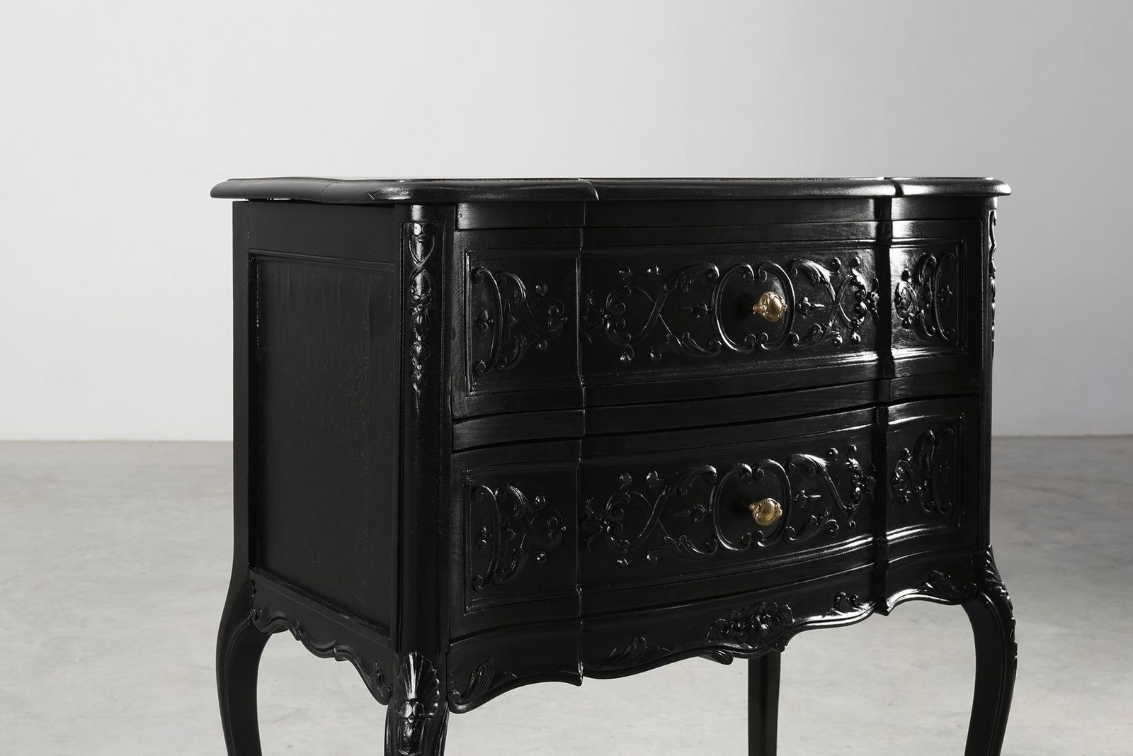 Vintage French Chest Of Drawers In Carved Wood, 1950s photo furniture