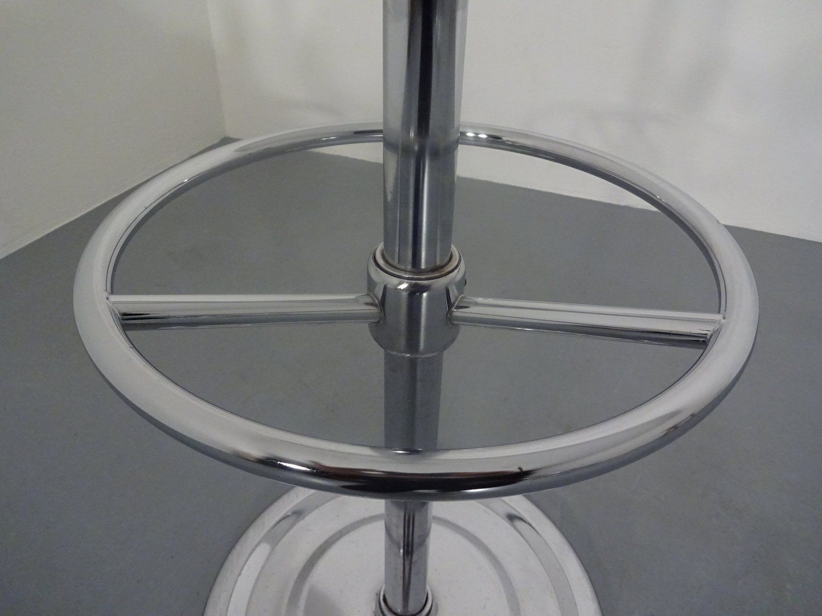 photo for sale French Chrome Plated Steel Tubular Coat Rack, 1940s