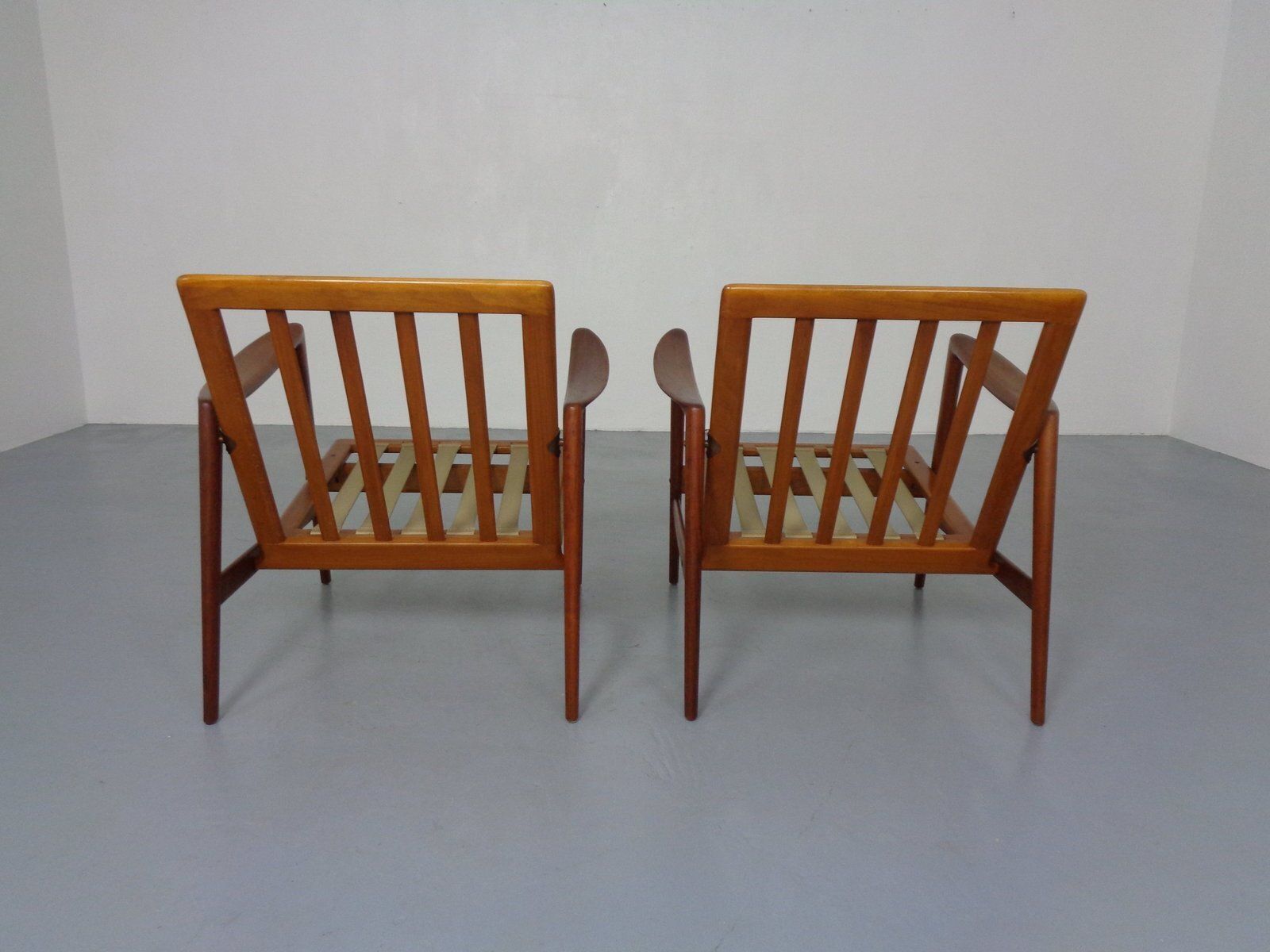 1344.0 Danish Lounge Chair In Organic Teak By Hans Olsen, 1960s photo